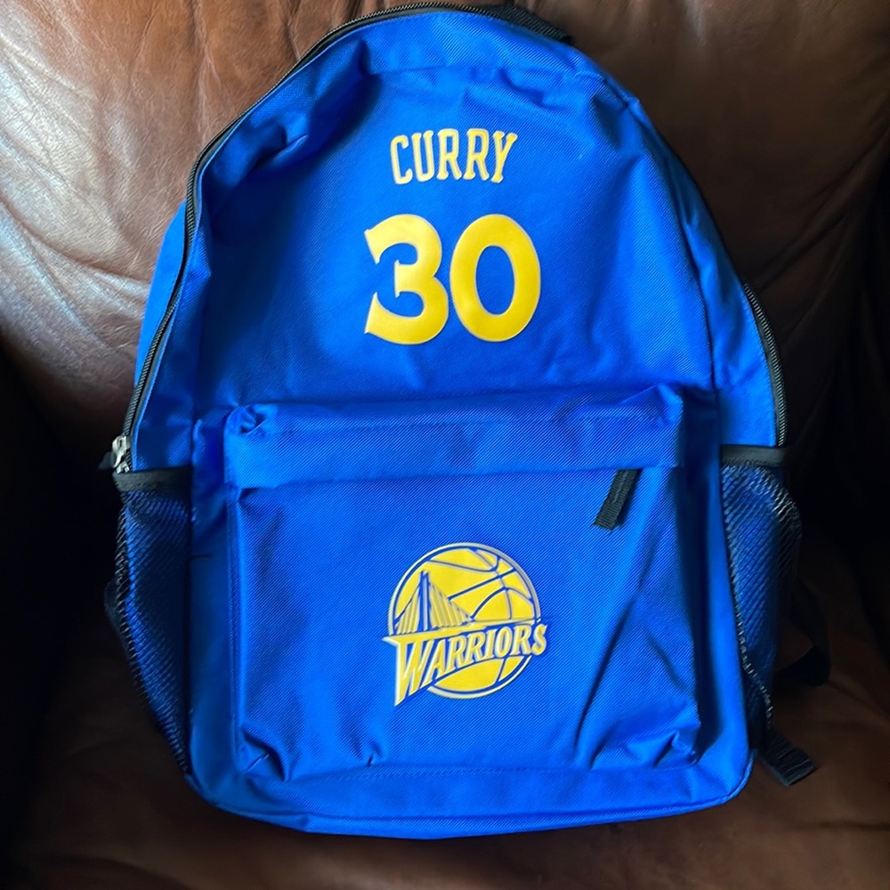Warriors Curry 30 Backpack, NWT